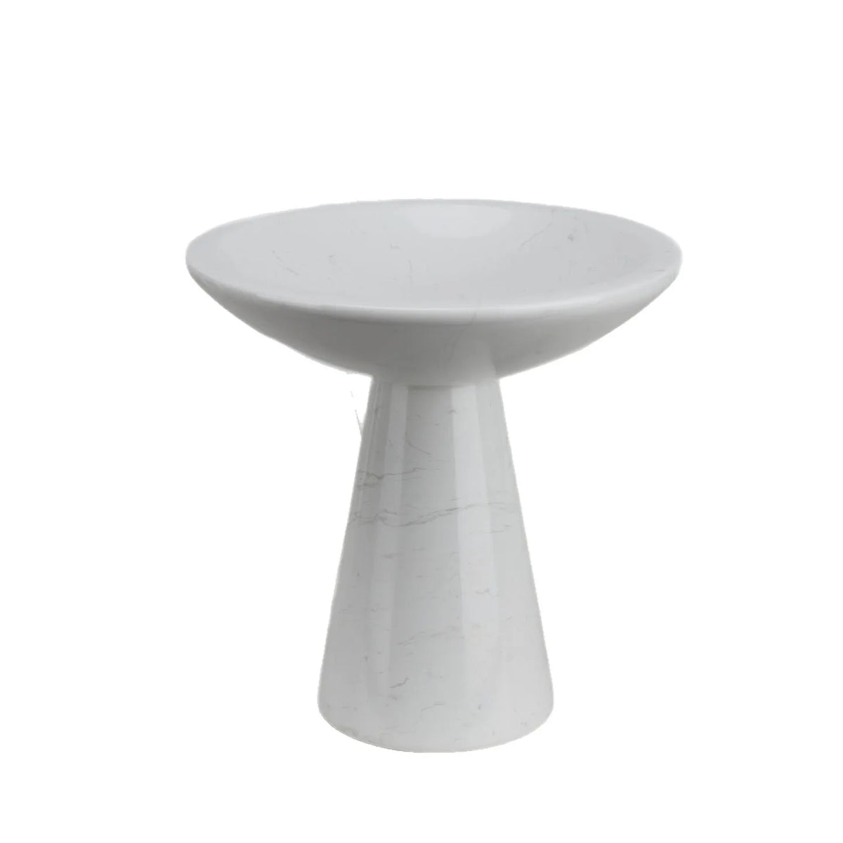 Footed Marble Fruit Stand