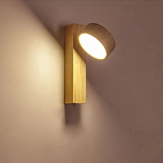Wabi Sabi Cave Stone Wall Lamp