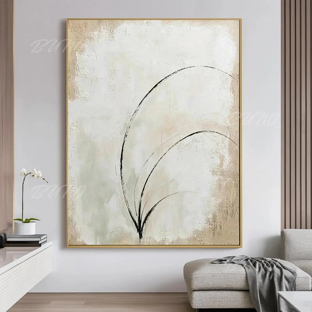 Neutral Wabi Sabi Canvas Art