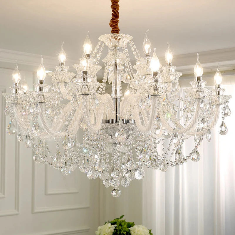 Villa Crystal Pendant Light
