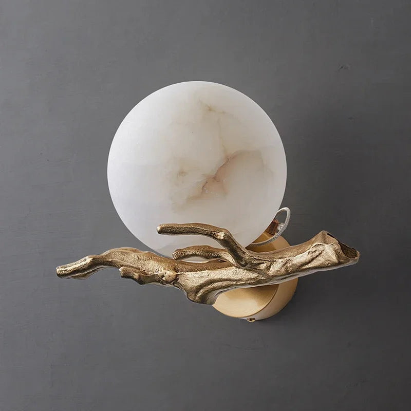 Italian Marble Waterproof Wall Lamp