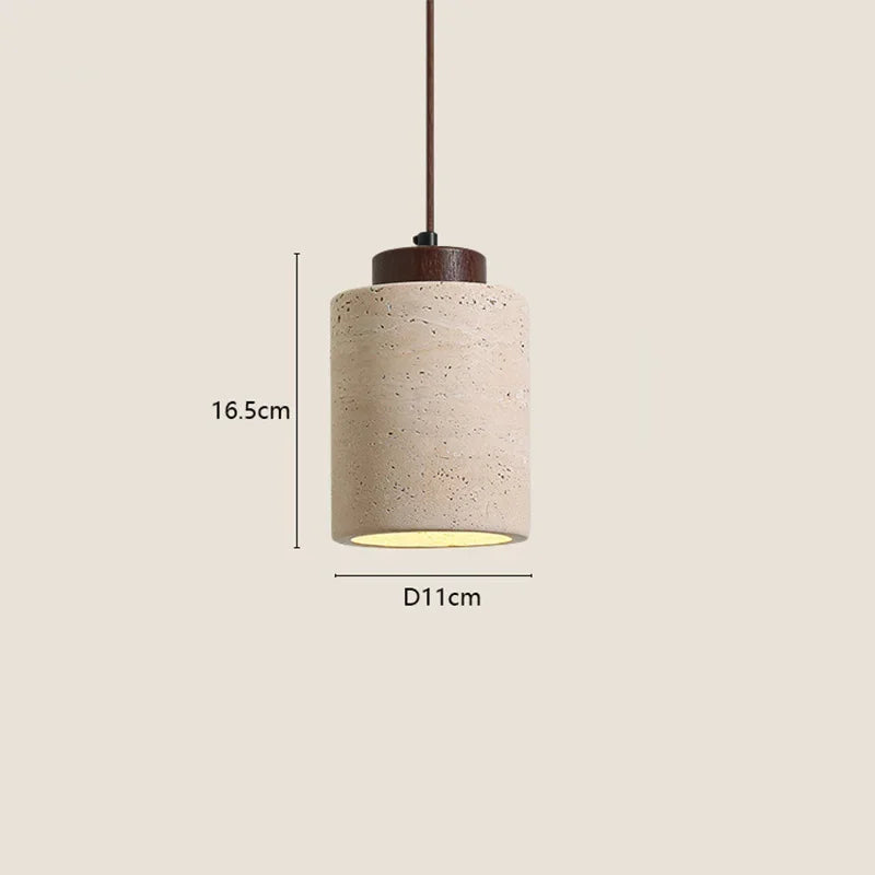 Yellow Cave Stone Pendant Lamp