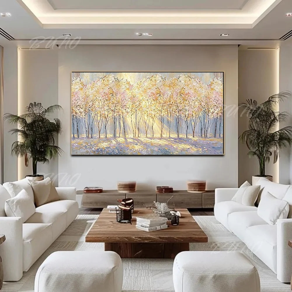 Modern Luxury Textured Painting
