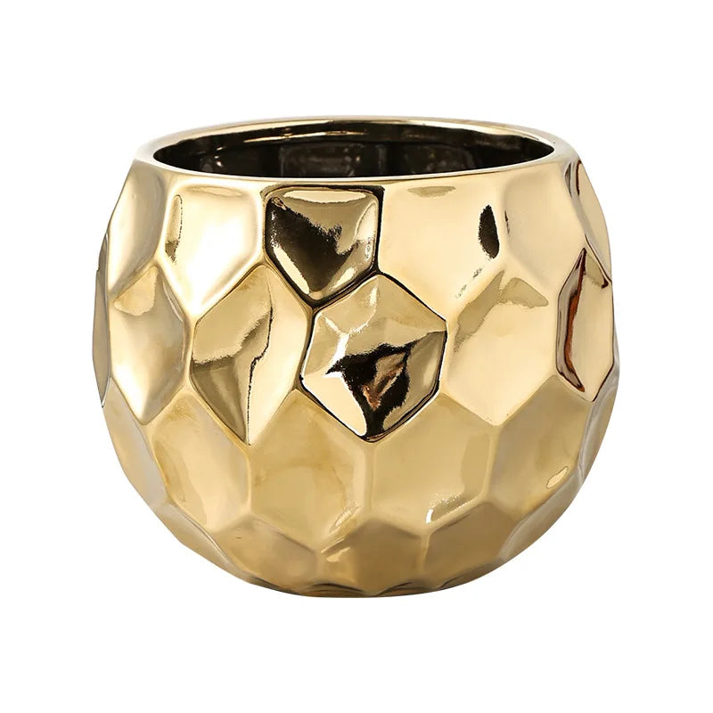 Geometric Ceramic Vase