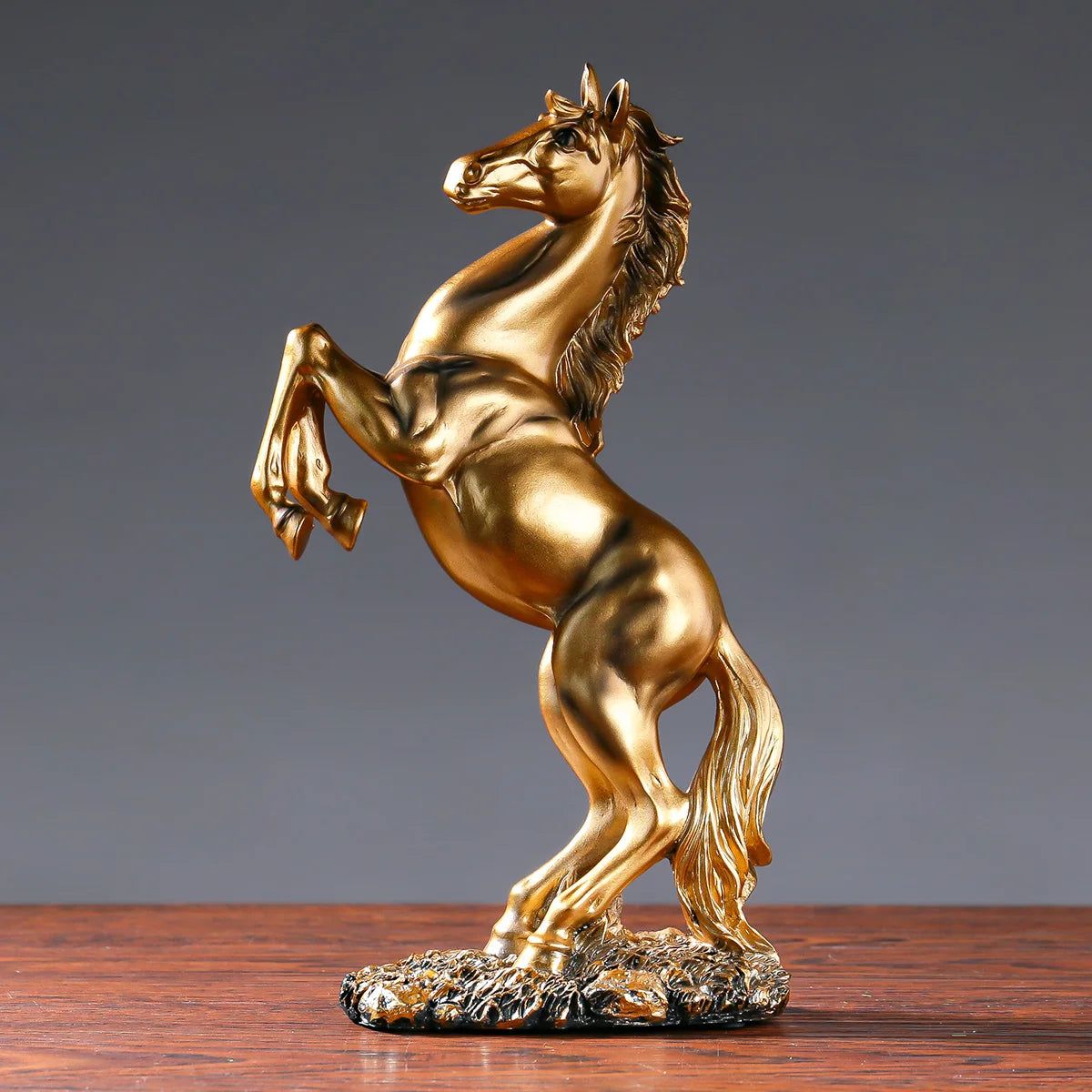 Victory Horse Resin Statue