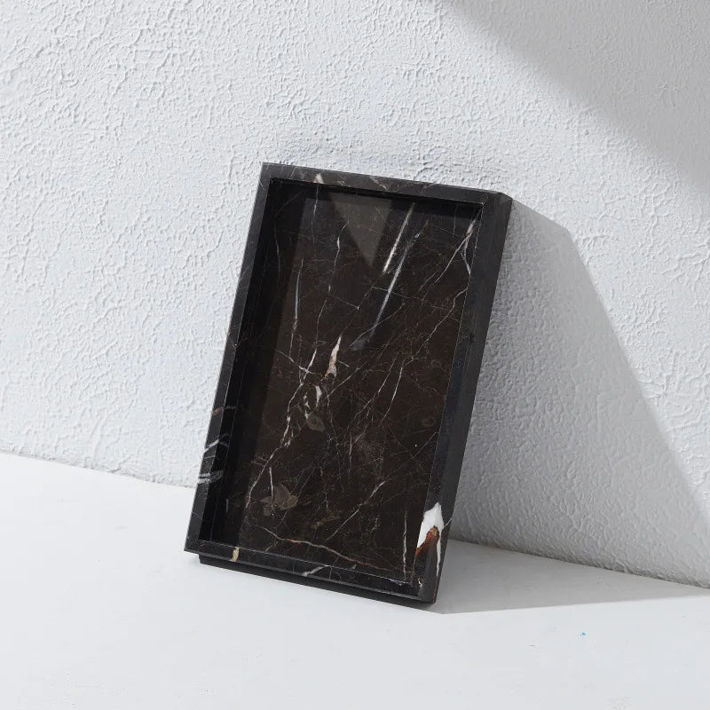 Marble Vanity Storage Tray