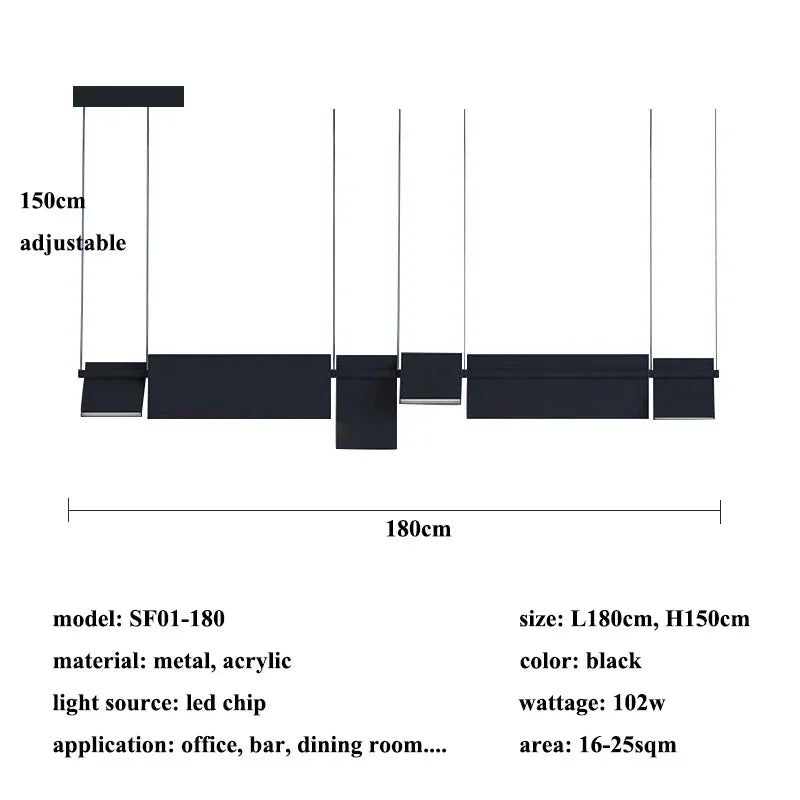 Rotating LED Chandelier