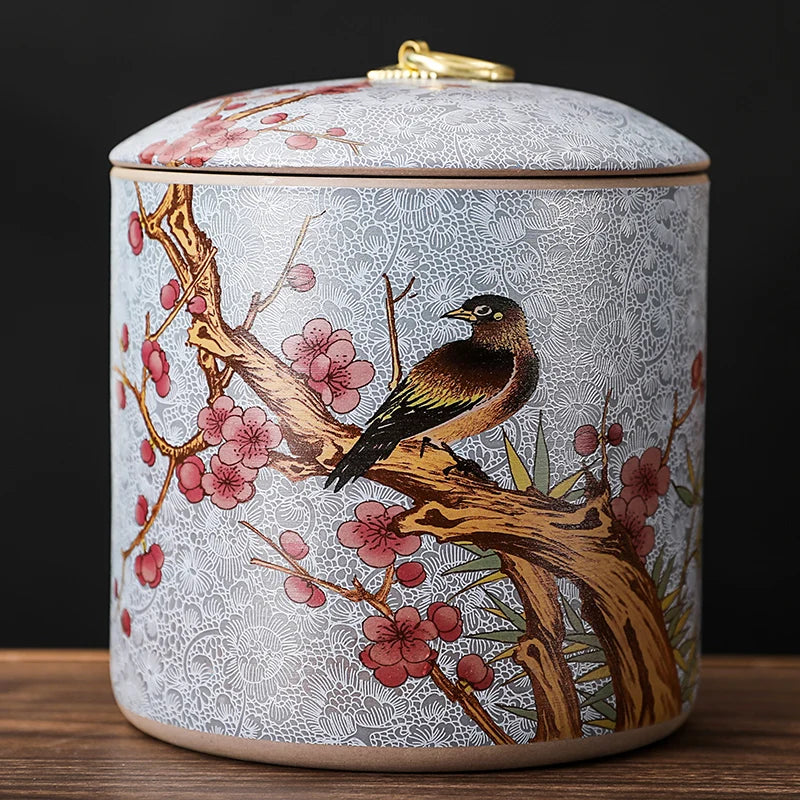 Ceramic Sealed Tea Jar