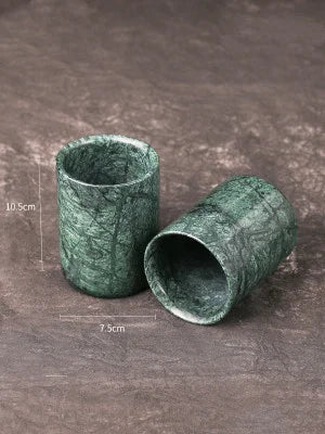 Nordic Marble Bathroom Set