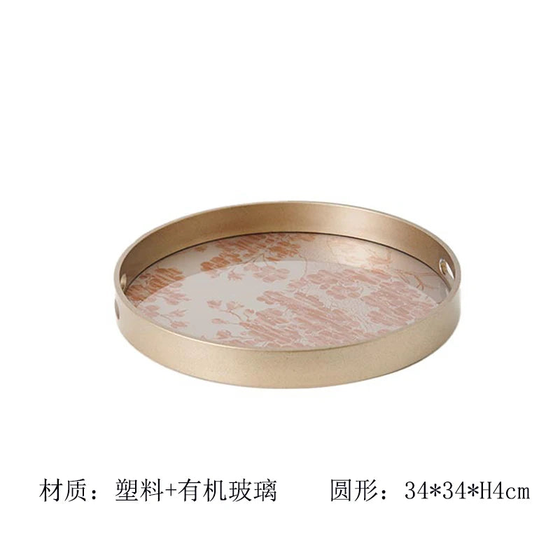 Gilded Branch Tray