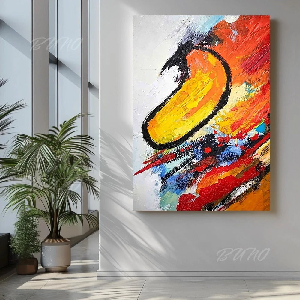 Vibrant Impasto Painting