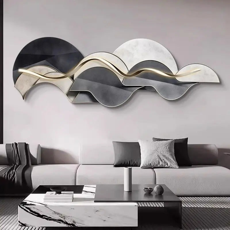 Abstract Sofa Mural Light