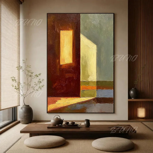 Warm Vintage Interior Art