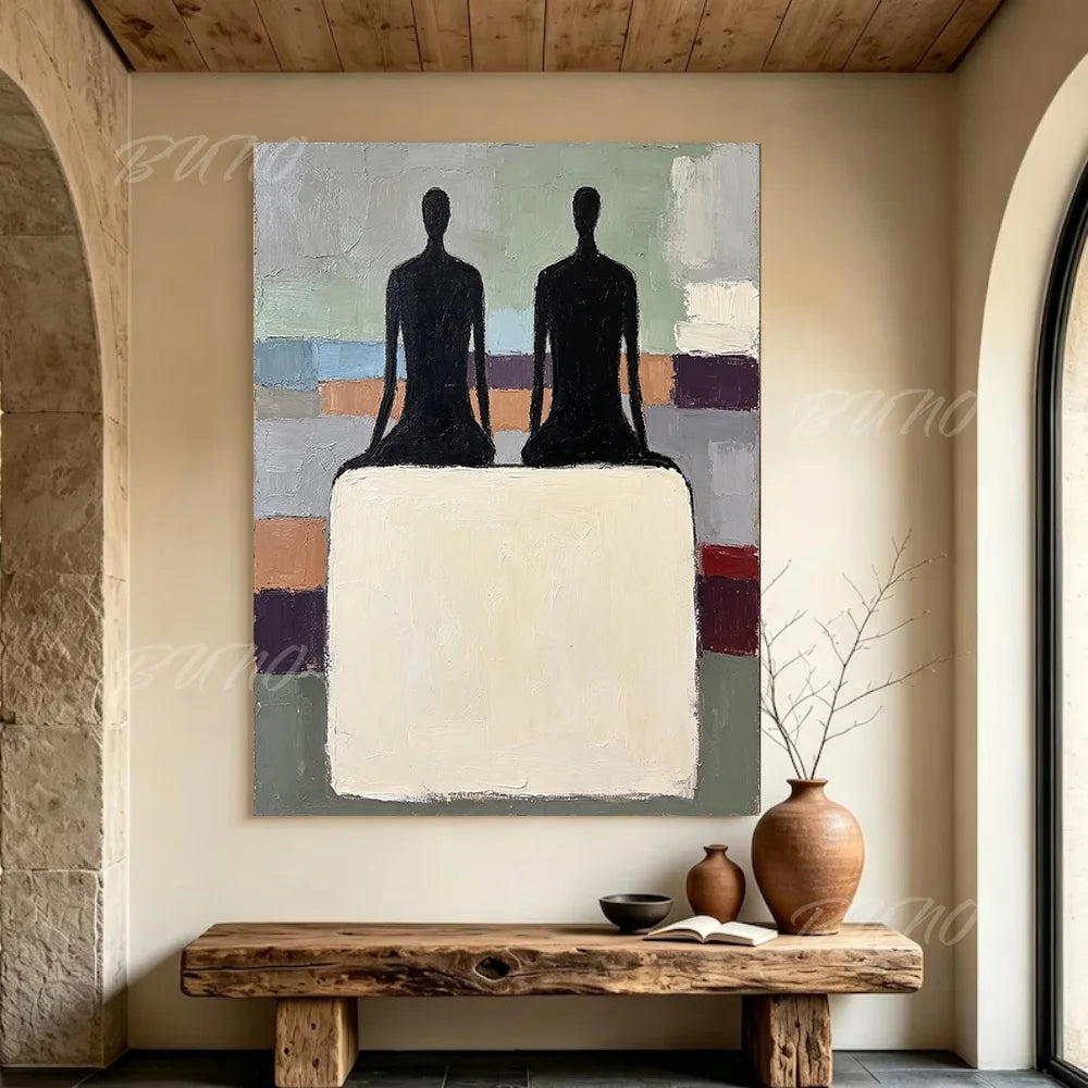 Impasto Figurative Painting