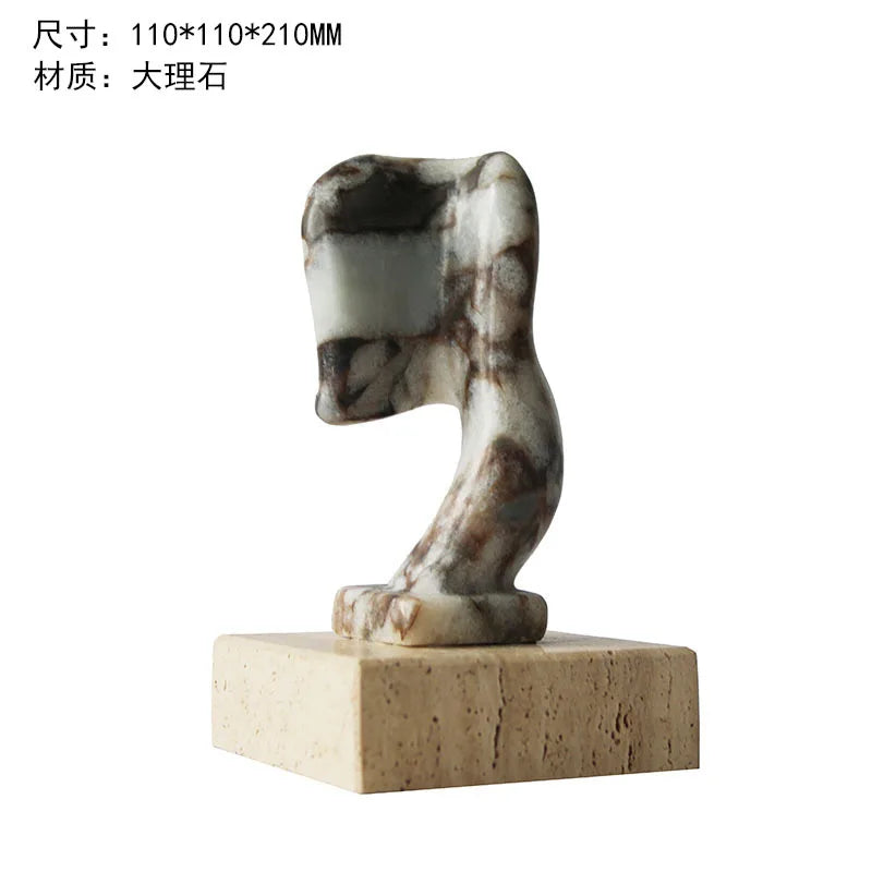 Marble Spiral Sculpture