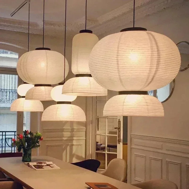 Japanese Rice Paper Pendant Lamp