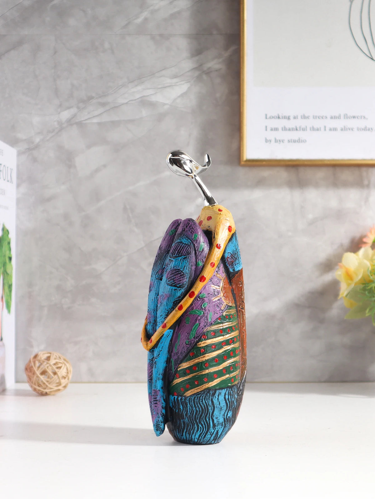 Abstract Resin Figurine