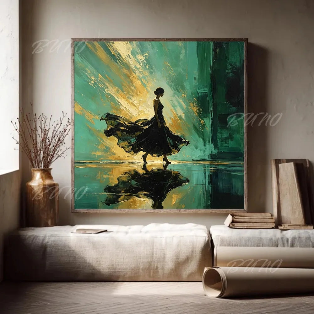 Lady Dancer Palette Art