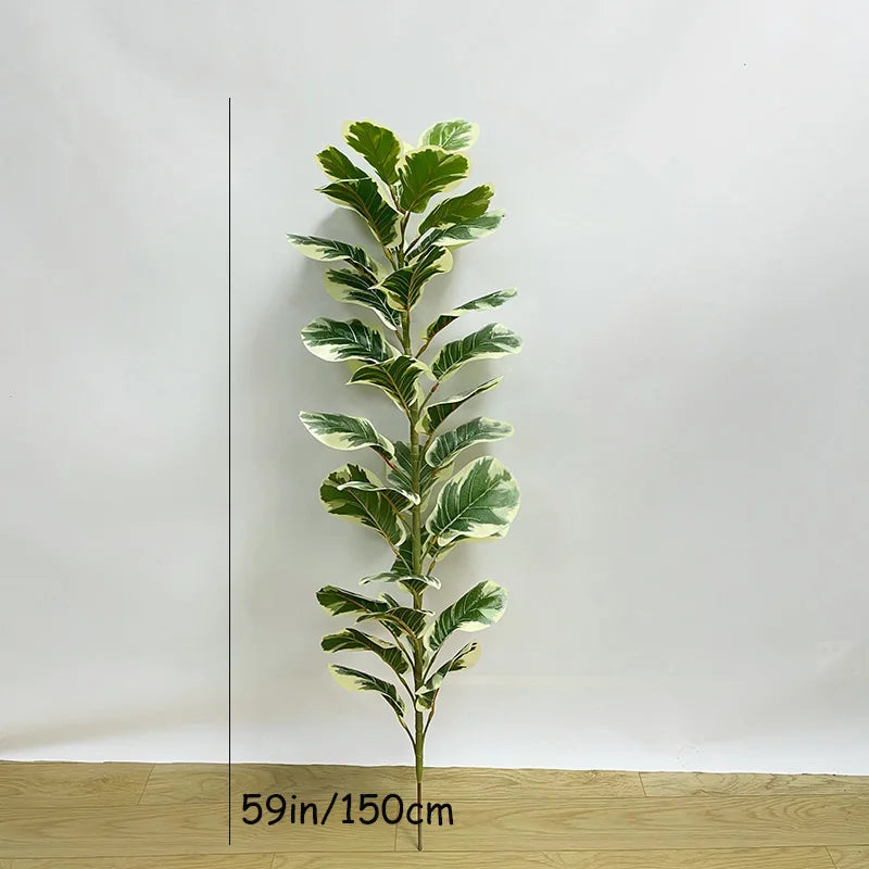 Artificial Tropical Ficus Tree Branch