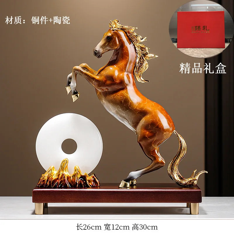 Bronze Horse Ornament