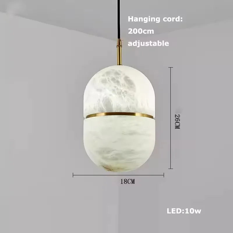 Spanish Marble Bedside Lamp
