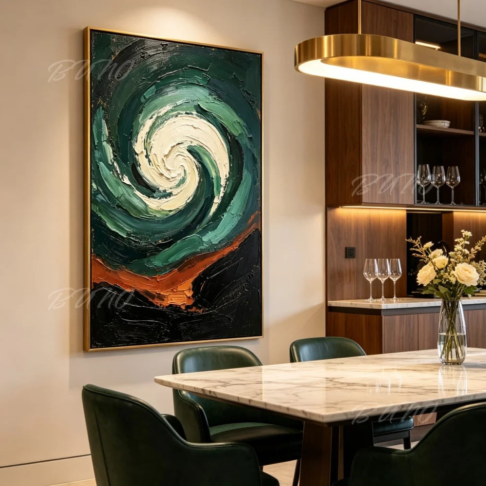 Mid-Century Modern Geometric Art