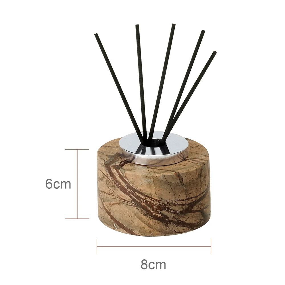 Rainforest Brown Marble Bath Set