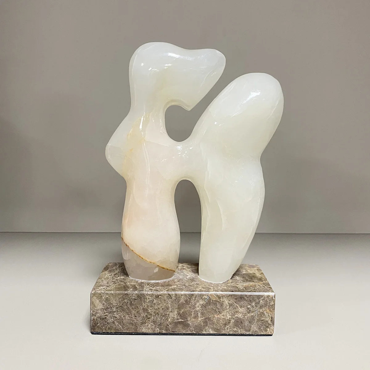 Marble Spiral Sculpture