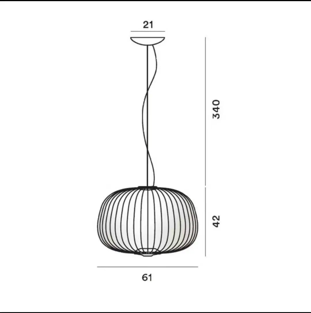 Bird Cage Mesh Pendant