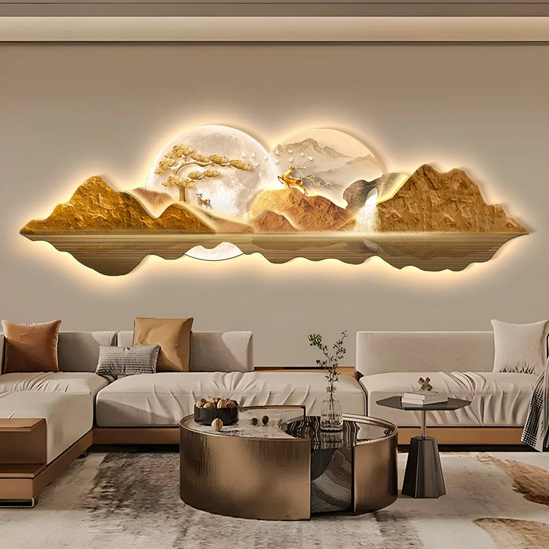 New Chinese 3D Wall Panel