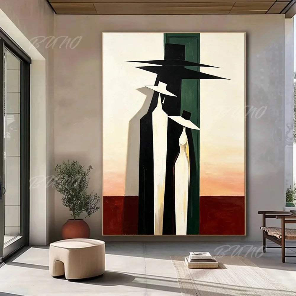 Gothic Woman Oil Painting