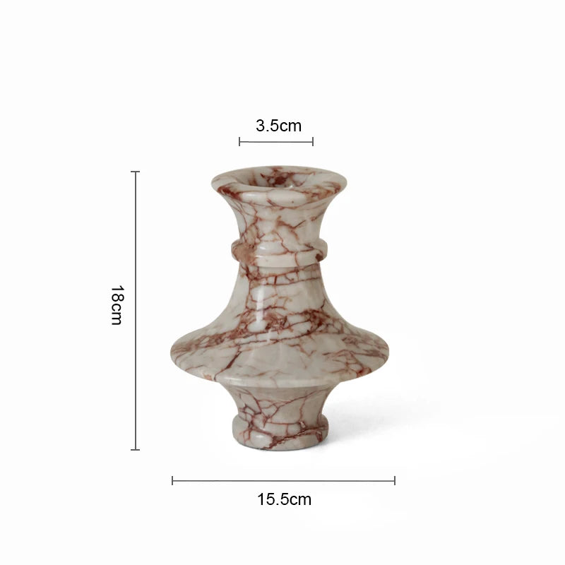 Calacatta Red Marble Vase