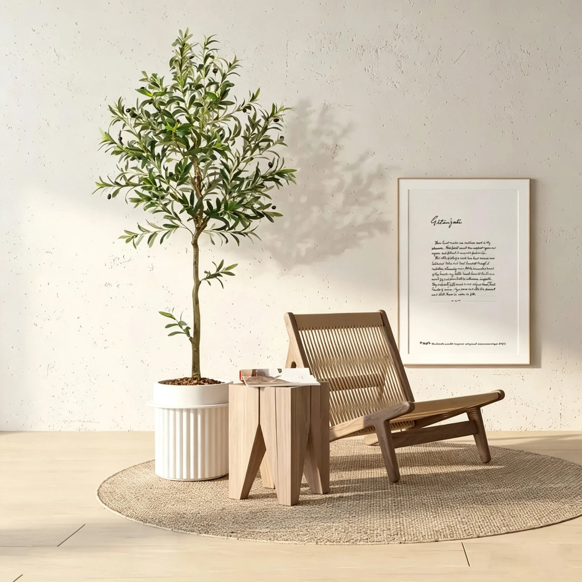 Olive Trees Artificial Indoor Faux Tree