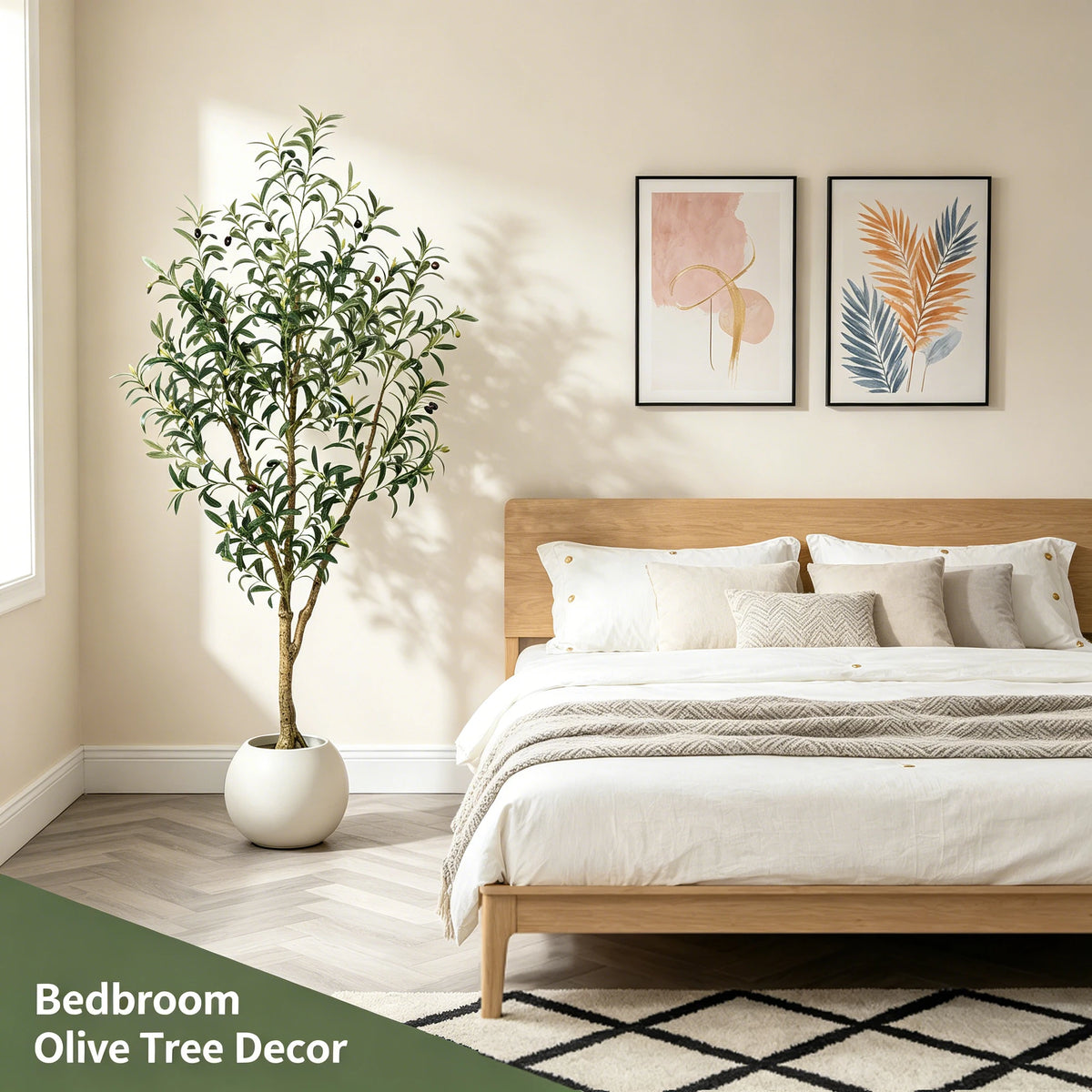 Olive Trees Artificial Indoor Tall Faux Tree