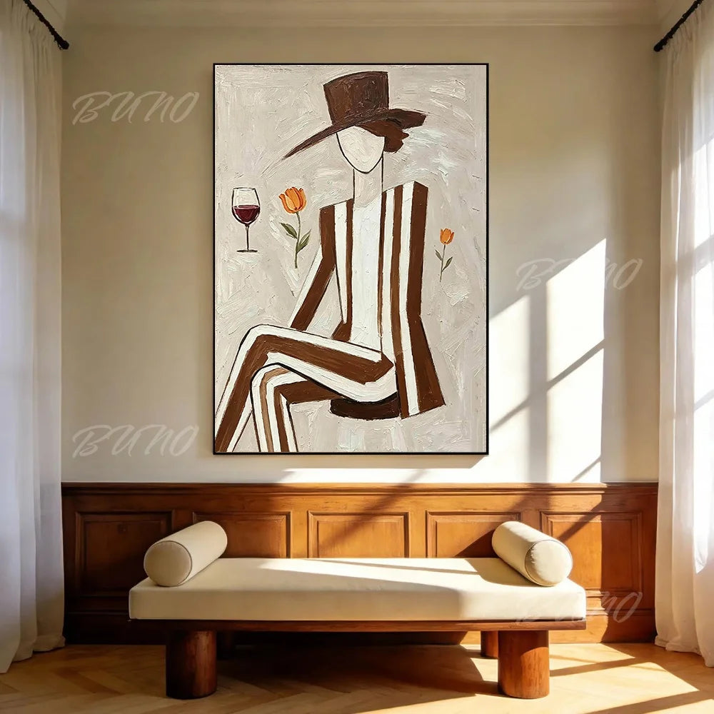 Art Deco Fashion Woman Art