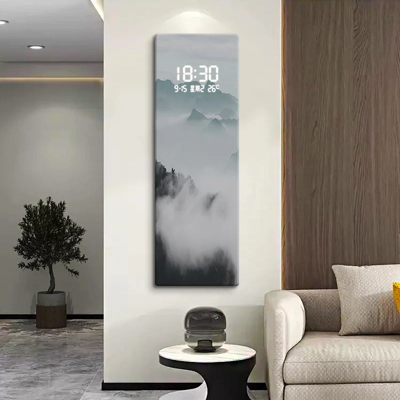 Landscape Clock Mural