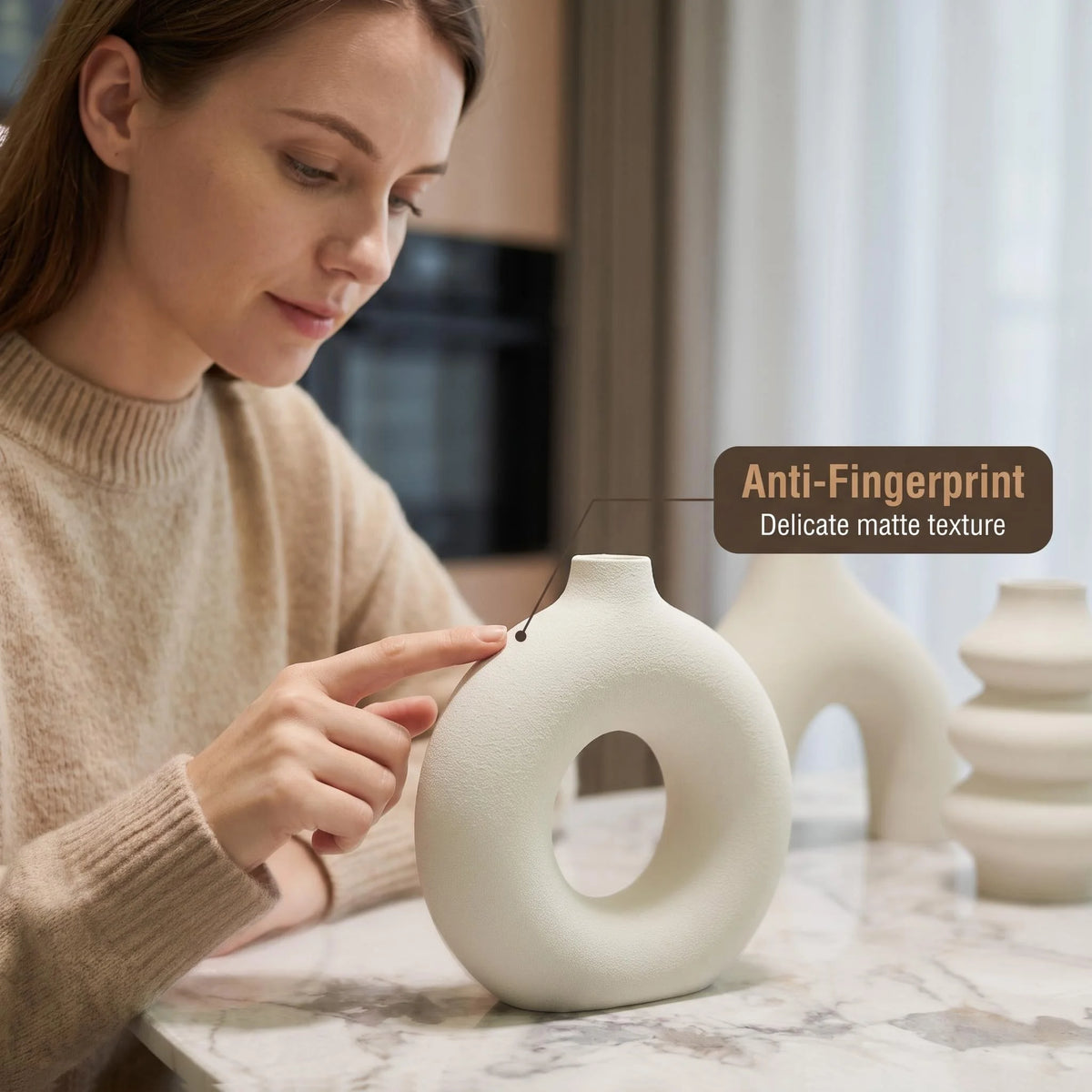 Wabi Sabi 3D Vase Trio