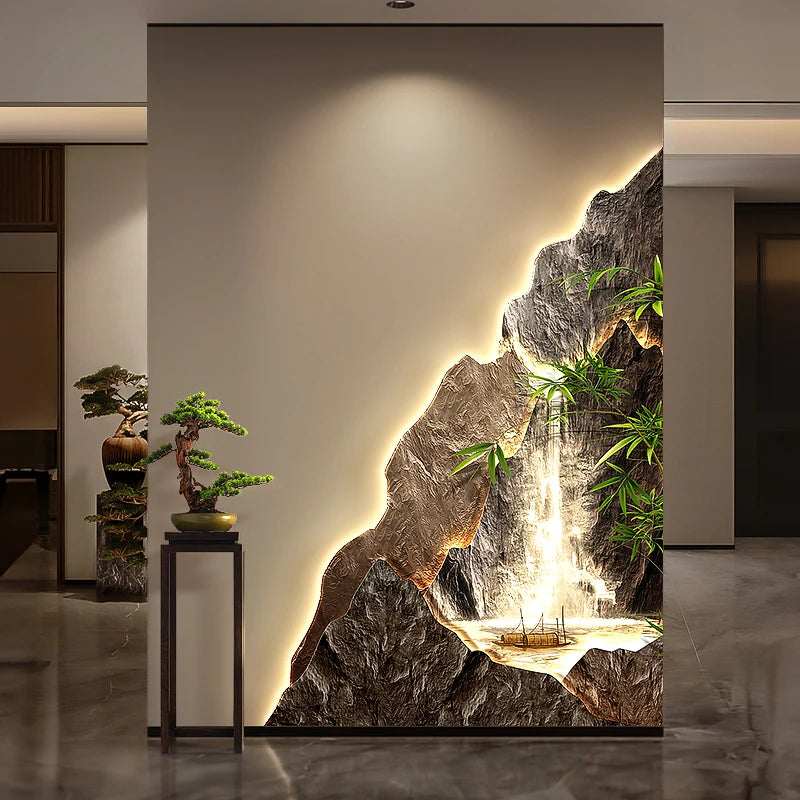 Flowing Wealth Corridor Mural