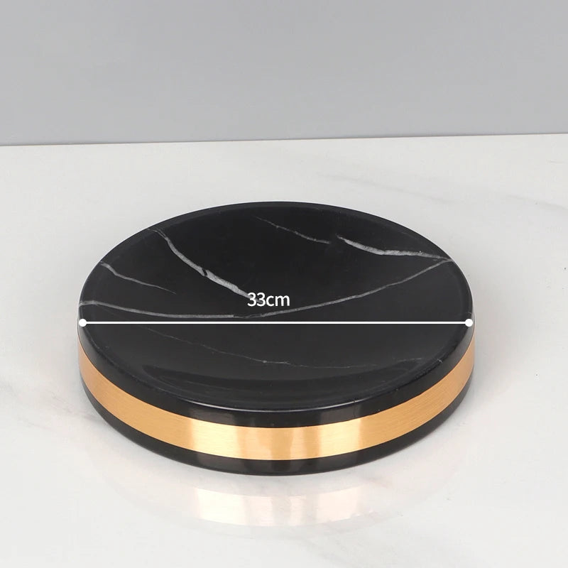Nero Marquina Natural Marble Bathroom Set