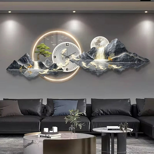Minimalist LED Wall Clock
