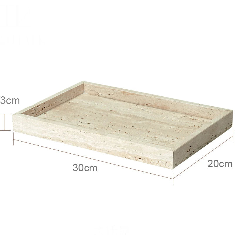 Travertine Bathroom Set Soap Dish