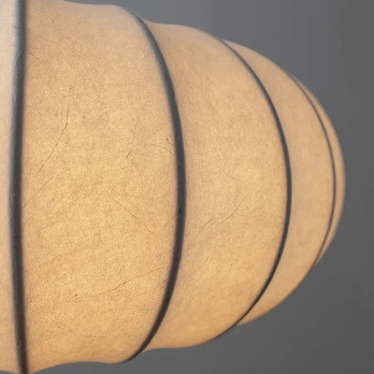Silk Pumpkin Pendant Lamp