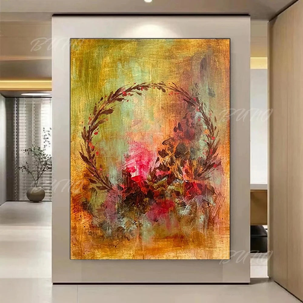 Impressionist Flowers Painting