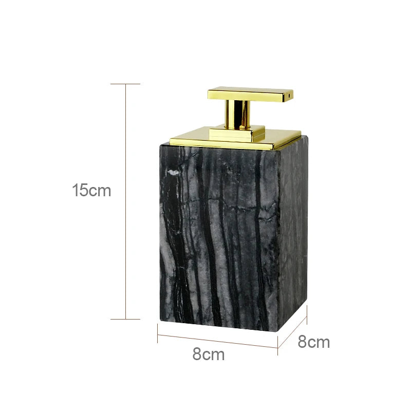 Tree Black and Gold Bath