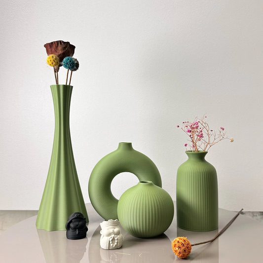 Bohemian Vase Quartet