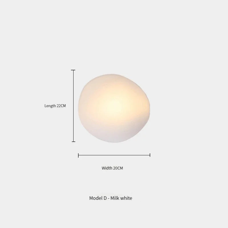 Nordic Designer Wall Lamp Pebble