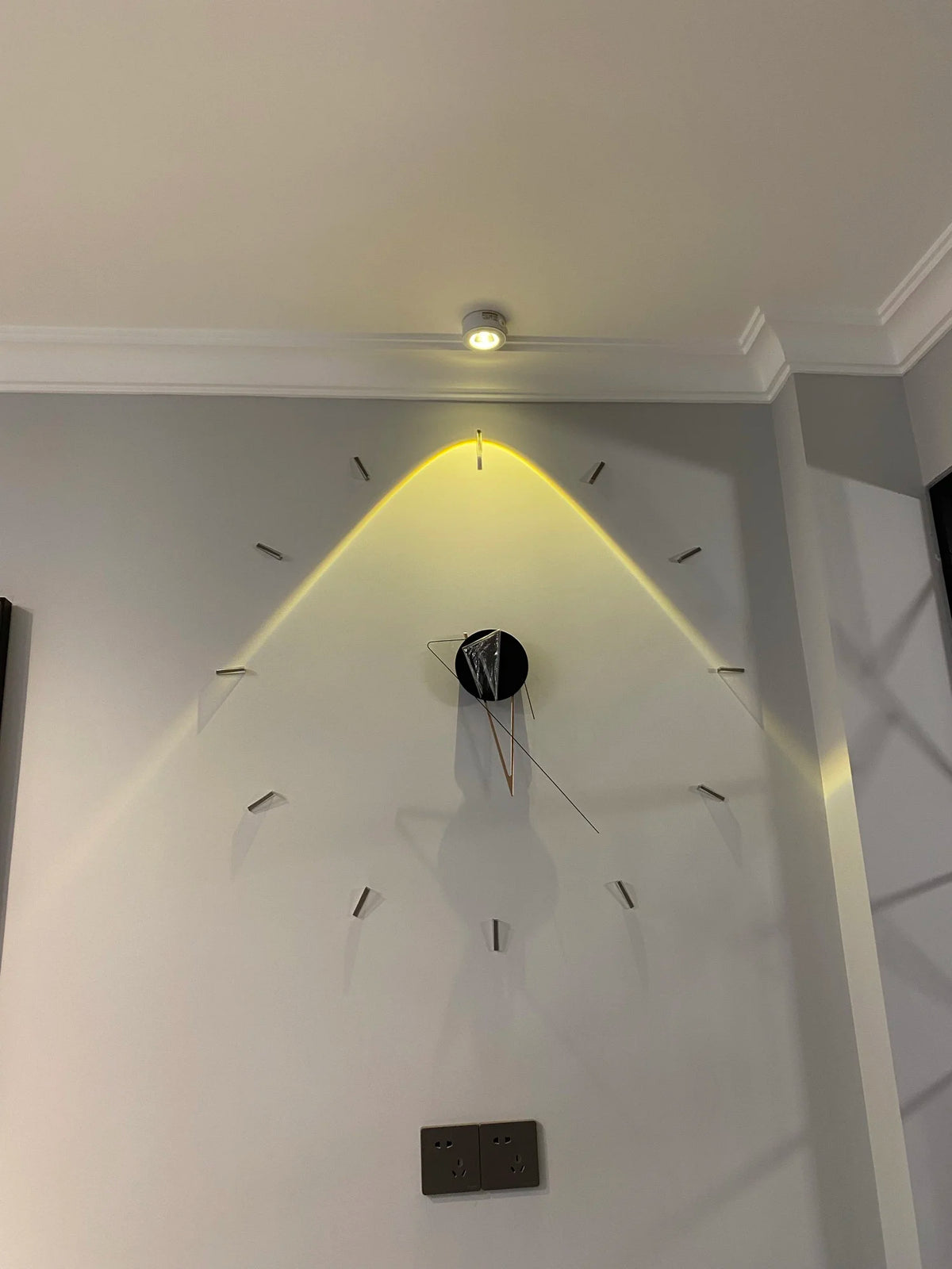 Wall Clock Art Decorate Mute