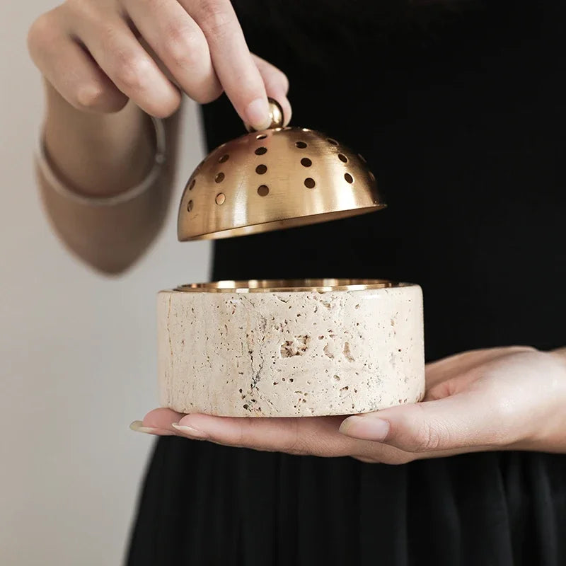 European Retro Metal Aromatherapy Stove