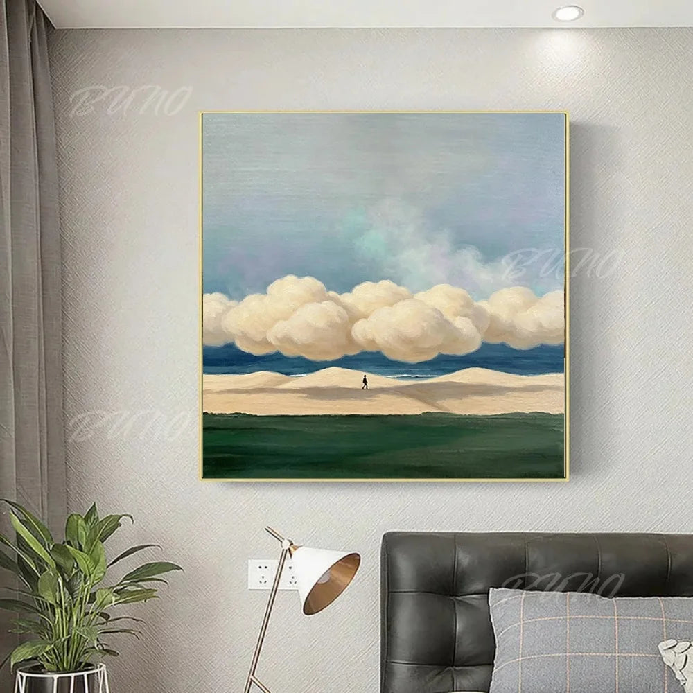 Serene Ocean Landscape Art