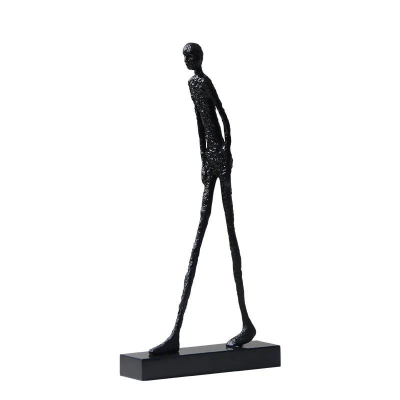 Cast Iron Figure Sculpture